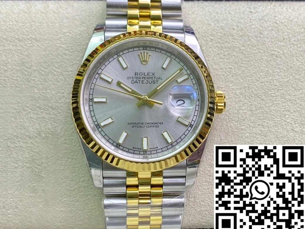 Factory Datejust Yellow EW 36MM 126233 Gold Rolex 1015